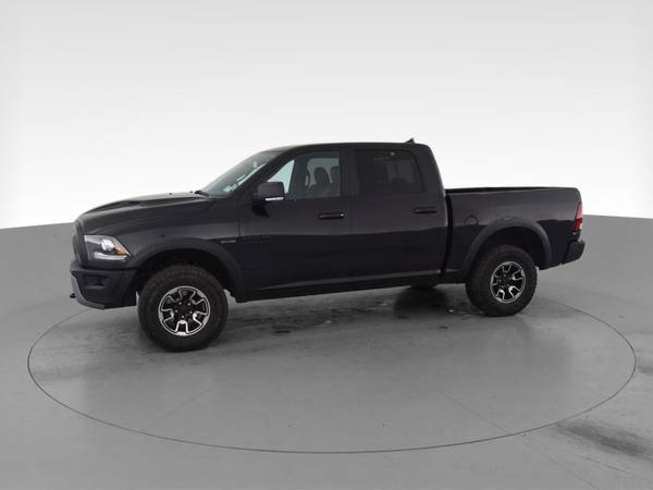 2016 Ram 1500 Crew Cab Rebel Pickup 4D 5 1/2 ft pickup Black -... for sale in Youngstown, OH – photo 4