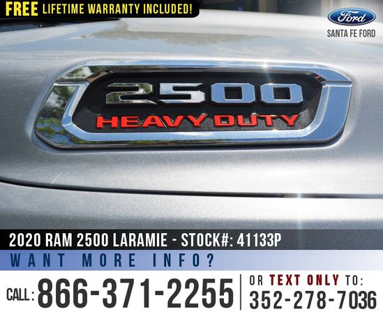 2020 RAM 2500 LARAMIE Leather Seats - Touchscreen - Camera for sale in Alachua, FL – photo 10
