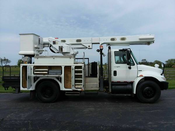 50' 2008 International 4300 Altec Bucket Truck Diesel Material... for sale in Gilberts, WY – photo 9