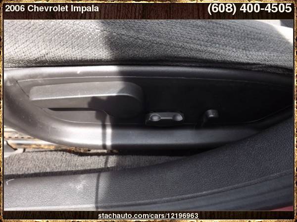 2006 Chevrolet Impala 4dr Sdn LT 3.5L with License plate bracket,... for sale in Janesville, WI – photo 9