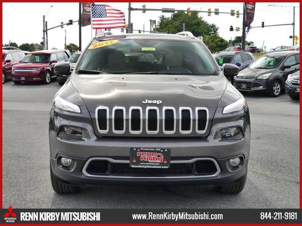 2017 Jeep Cherokee Limited 4x4 - - cars & trucks - by dealer -... for sale in Frederick, District Of Columbia – photo 2