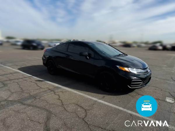 2014 Honda Civic LX Coupe 2D coupe Black - FINANCE ONLINE - cars &... for sale in Long Beach, CA – photo 15