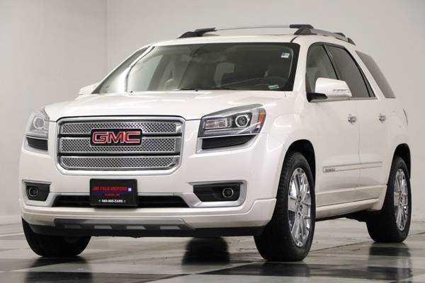 HEATED COOLED LEATHER! 2015 GMC ACADIA DENALI AWD SUV White for sale in Clinton, KS – photo 22