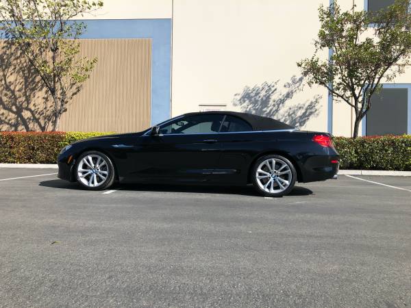 2012 BMW 640i CONVERTIBLE-- BLACK ON BLACK, SUPER CLEAN - cars &... for sale in Corona, CA – photo 17