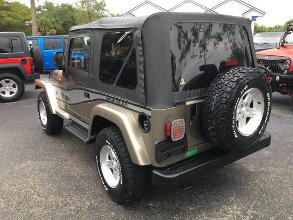 2004 Jeep Wrangler Sahara Sale Priced for sale in Fort Myers, FL – photo 4
