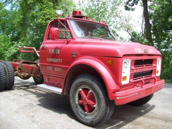 1968 Chevrolet Chevy C50 Truck Former Fire Truck for sale in Wellman, IA – photo 2