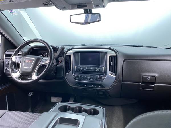 2018 GMC Sierra 1500 Double Cab SLE Pickup 4D 6 1/2 ft pickup Black... for sale in South Bend, IN – photo 18