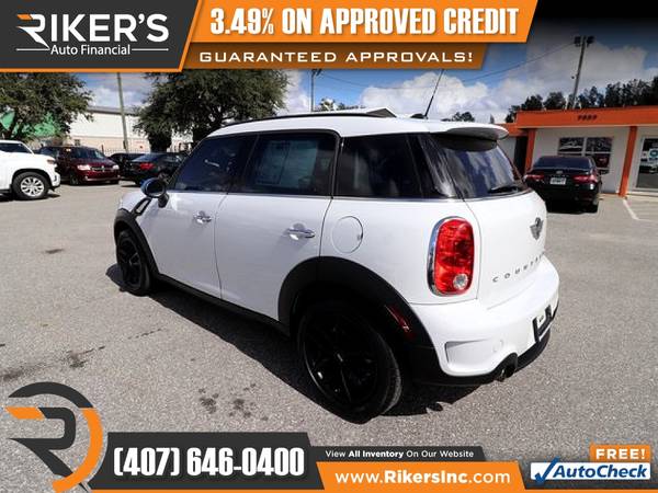 $184/mo - 2016 Mini Cooper S Countryman Base - 100 Approved! - cars... for sale in Kissimmee, FL – photo 13