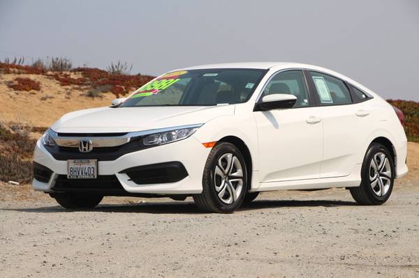 2018 Honda Civic Sedan White Good deal!***BUY IT*** - cars & trucks... for sale in Monterey, CA – photo 9
