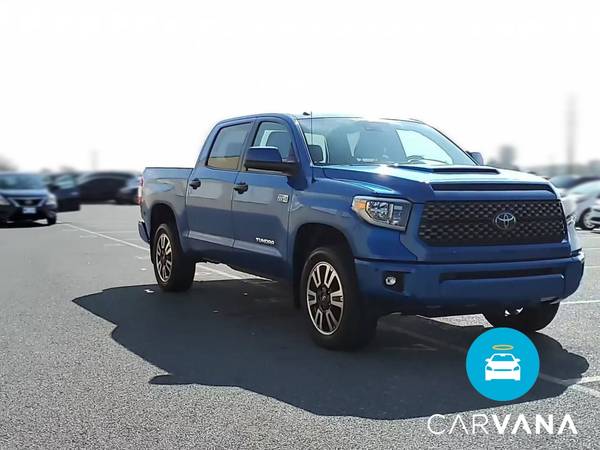2018 Toyota Tundra CrewMax SR5 Pickup 4D 5 1/2 ft pickup Blue - -... for sale in Providence, RI – photo 16
