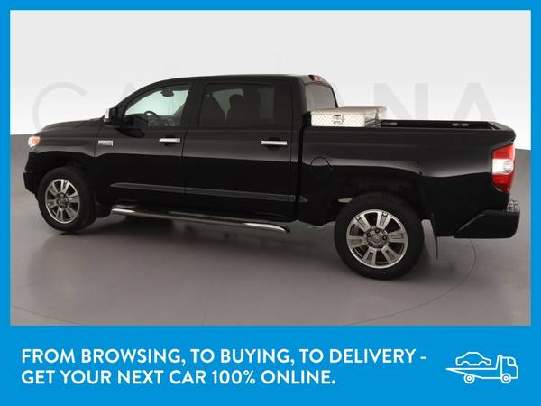 2014 Toyota Tundra CrewMax Platinum Pickup 4D 5 1/2 ft pickup Black for sale in Columbia, MO – photo 5