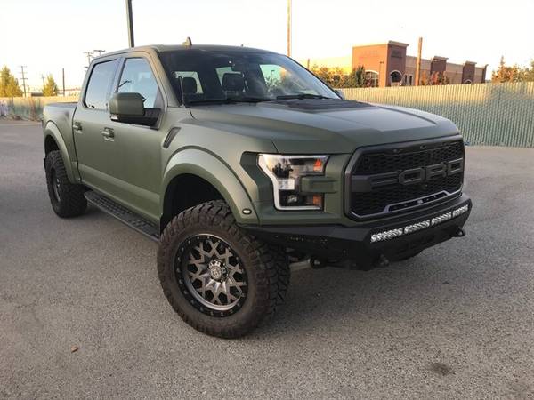 ONE OF A KING RAPTOR with MILITARY GREEN WRAP over white - cars & for sale in San Carlos, CA – photo 20