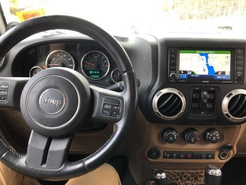 18, 999 2012 Jeep Wrangler 4 DOOR Sahara 4x4 NAV, Leather, 132k for sale in Belmont, VT – photo 11