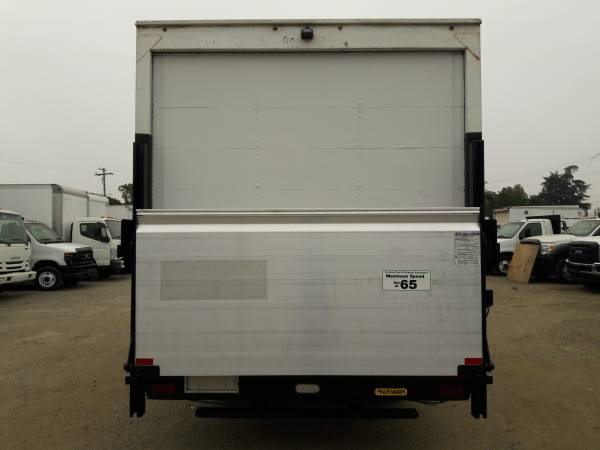 2014 ISUZU NPR 14 FEET BOX TRUCK WITH LIFTGATE - - by for sale in San Jose, CA – photo 13