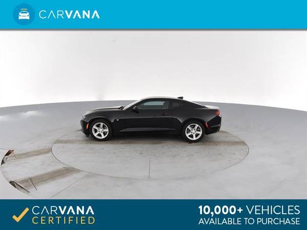 2019 Chevy Chevrolet Camaro LT Coupe 2D coupe BLACK - FINANCE ONLINE for sale in Carrollton, TX – photo 7