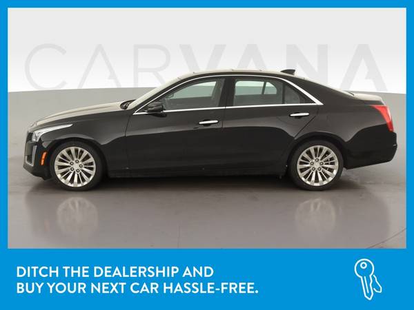 2016 Caddy Cadillac CTS 2 0 Luxury Collection Sedan 4D sedan Black for sale in Westport, NY – photo 4