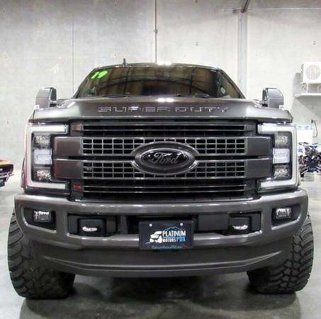 2019 Ford F-350 Super Duty Diesel 4WD F350 Truck Platinum 4x4 4dr... for sale in Portland, OR – photo 8