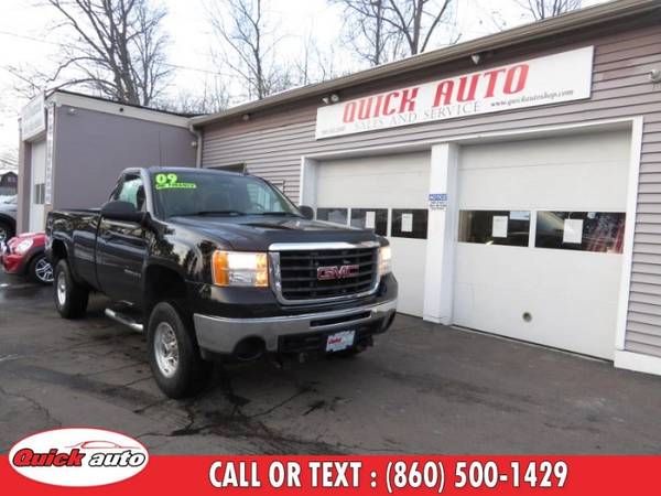2009 GMC Sierra 2500HD 4WD Reg Cab 133 Work Truck with - cars & for sale in Bristol, CT – photo 2