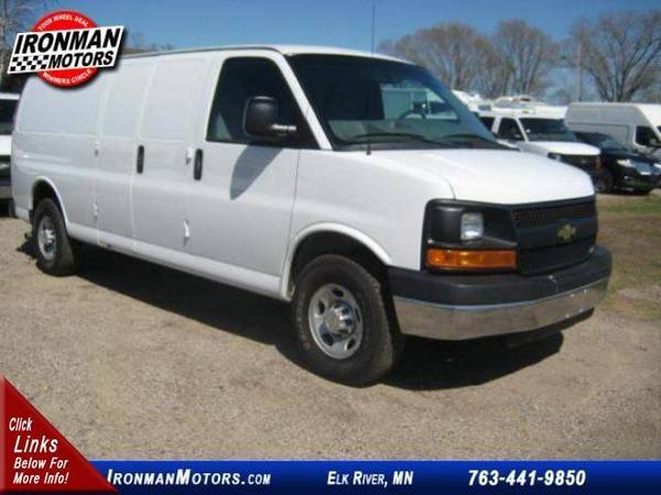 2014 Chevrolet Express 3500 1-ton extended cargo van for sale in Elk River, MN – photo 3