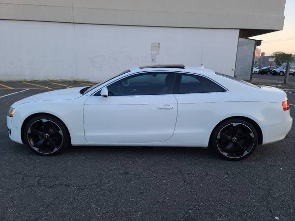 2012 Audi A5 white on brown - cars & trucks - by owner - vehicle... for sale in Brooklyn, NY – photo 3