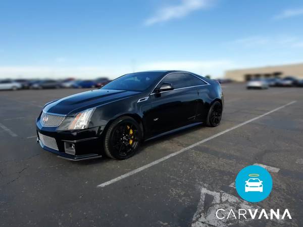 2012 Caddy Cadillac CTS CTS-V Coupe 2D coupe Black - FINANCE ONLINE... for sale in Tyler, TX – photo 3