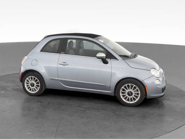 2013 FIAT 500 500c Lounge Cabrio Convertible 2D Convertible Blue - -... for sale in Washington, District Of Columbia – photo 14