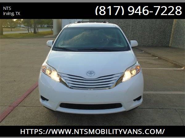 2017 TOYOTA SIENNA MOBILITY HANDICAPPED WHEELCHAIR RAMP VAN for sale in Irving, OK – photo 4