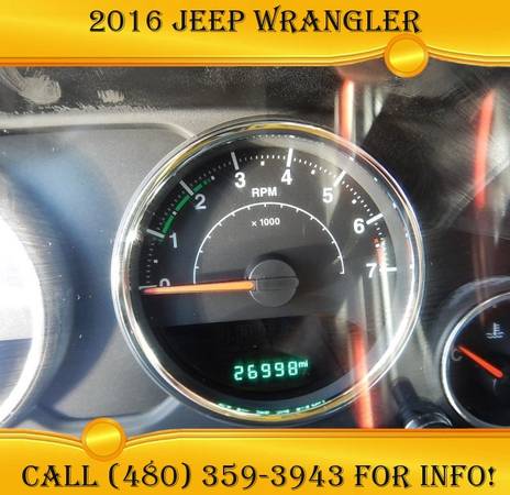 2016 Jeep Wrangler Unlimited Rubicon - Low Rates Available! for sale in Avondale, AZ – photo 16