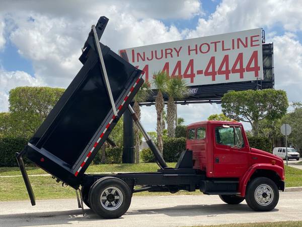 1997 Freightliner FL-80 Dump Truck 5 9 Cummins Red - cars & for sale in West Palm Beach, SC – photo 17