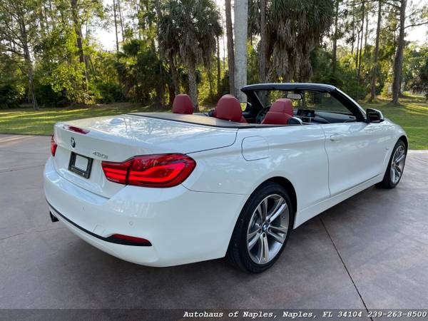 2018 BMW 430i X Drive with only 9, 754 miles! Hardtop Convertible! for sale in Naples, FL – photo 4