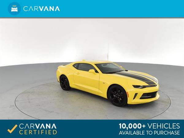 2017 Chevy Chevrolet Camaro LT Coupe 2D coupe Yellow - FINANCE ONLINE for sale in Bethlehem, PA – photo 9