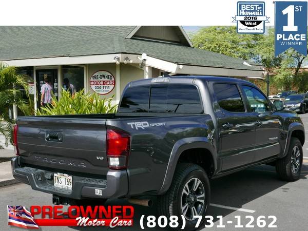 2018 TOYOTA TACOMA DOUBLE CAB, only 28k miles! - cars & trucks - by... for sale in Kailua-Kona, HI – photo 3