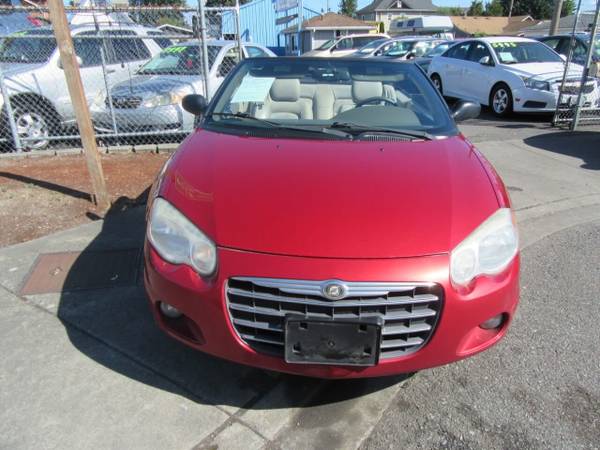 2004 *Chrysler* *Sebring* *Limited 2dr Convertible* - cars & trucks... for sale in Marysville, WA – photo 10