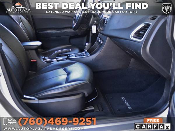 2014 Dodge Avenger SXT SXT 247/mo with Service Records - cars & for sale in Palm Desert , CA – photo 10