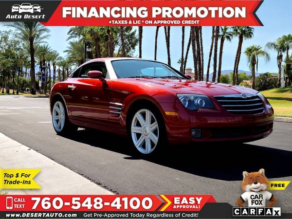 2004 Chrysler *Crossfire* *Limited* Only $143/mo! Easy Financing! -... for sale in Palm Desert , CA – photo 7