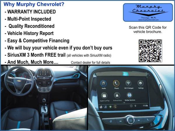 2020 Chevrolet Chevy Spark 2LT CVT - cars & trucks - by dealer -... for sale in Foley, MN – photo 4