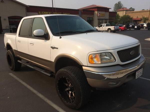 Lifted 03 F150 King Ranch 4x4 - cars & trucks - by owner - vehicle... for sale in Standard, CA – photo 3