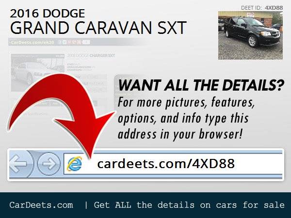 2016 DODGE GRAND CARAVAN SXT - - by dealer - vehicle for sale in Greensboro, NC – photo 24