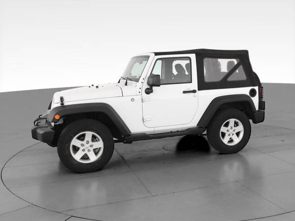 2015 Jeep Wrangler Sport S Sport Utility 2D suv White - FINANCE... for sale in Fort Myers, FL – photo 4