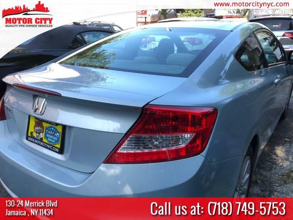 CERTIFIED 2012 HONDA CIVIC COUPE EX! LOADED! CLEAN CARFAX!LOW MILES! for sale in Jamaica, NY – photo 6