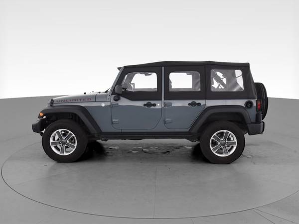 2014 Jeep Wrangler Unlimited Sport S SUV 4D suv Blue - FINANCE... for sale in Columbia, MO – photo 5