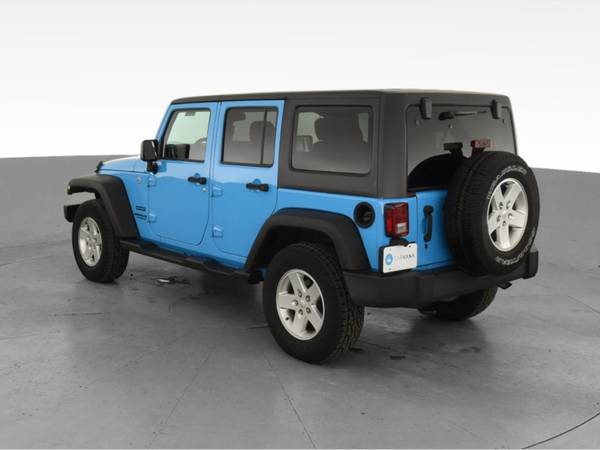 2017 Jeep Wrangler Unlimited Sport S Sport Utility 4D suv Blue - -... for sale in Frederick, MD – photo 7