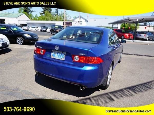 2004 Acura TSX Base 4dr Sedan - - by dealer - vehicle for sale in Happy valley, OR – photo 5