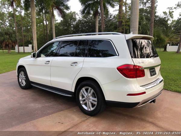 2013 Mercedes Benz GL450 4-Matic with 49,153 miles! Polar White ove... for sale in Naples, FL – photo 5