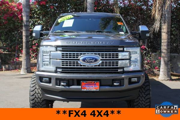 2017 Ford F250 Platinum Diesel Lifted 4x4 Crew Cab Truck #33468 -... for sale in Fontana, CA – photo 2