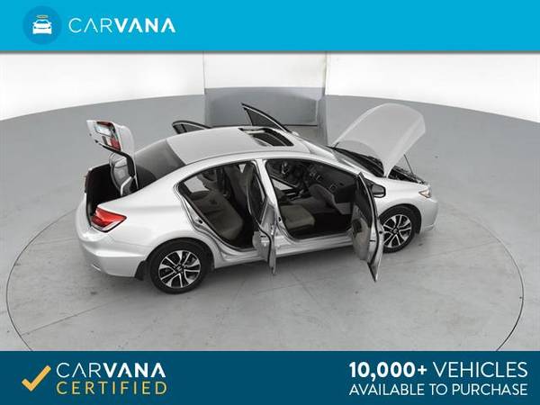 2013 Honda Civic EX Sedan 4D sedan Silver - FINANCE ONLINE for sale in Atlanta, CO – photo 20
