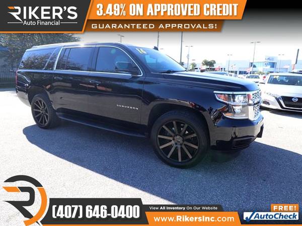 $444/mo - 2016 Chevrolet Suburban LT - 100 Approved! - cars & trucks... for sale in Kissimmee, FL – photo 7