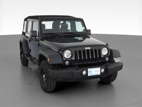 2014 Jeep Wrangler Unlimited Sport SUV 4D suv Black - FINANCE ONLINE... for sale in Asheville, NC – photo 16