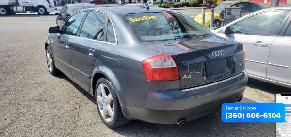 2004 Audi A4 3 0 quattro AWD 4dr Sedan - - by dealer for sale in Mount Vernon, WA – photo 3