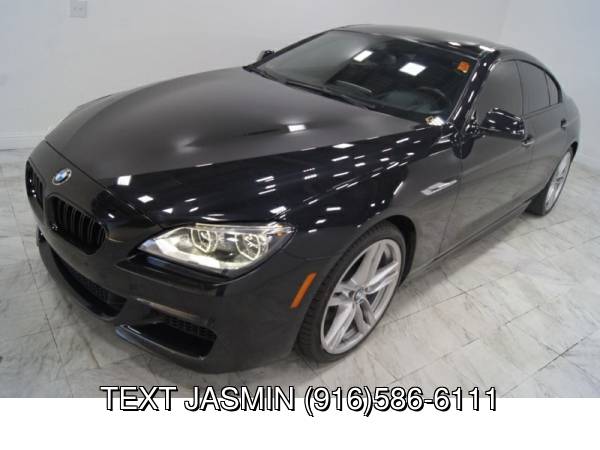 2014 BMW 6 Series 650i Gran Coupe M PKG LOW MILES LOADED BLACK... for sale in Carmichael, CA – photo 5
